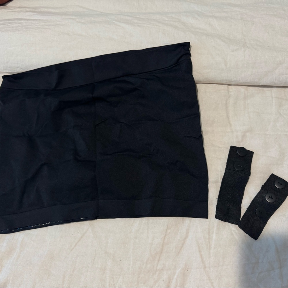 Maternity Belly Band Black Support Band & Pants Extenders